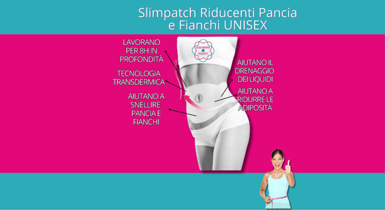 SLIMPATCH RIDUCENTI PANCIA ELEONORA ROSATI COSMETICI