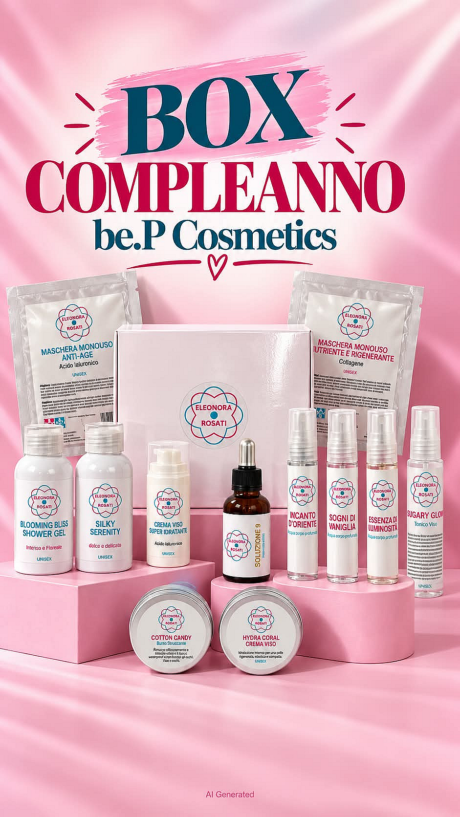 box compleanno be.P Cosmetics 2026
